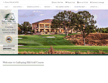 Tablet Screenshot of gallopinghillgolfcourse.com